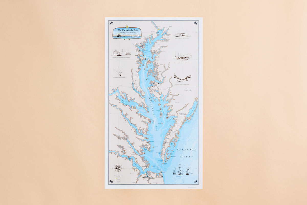 The Original Chesapeake Bay Chart Sealake Products LLC
